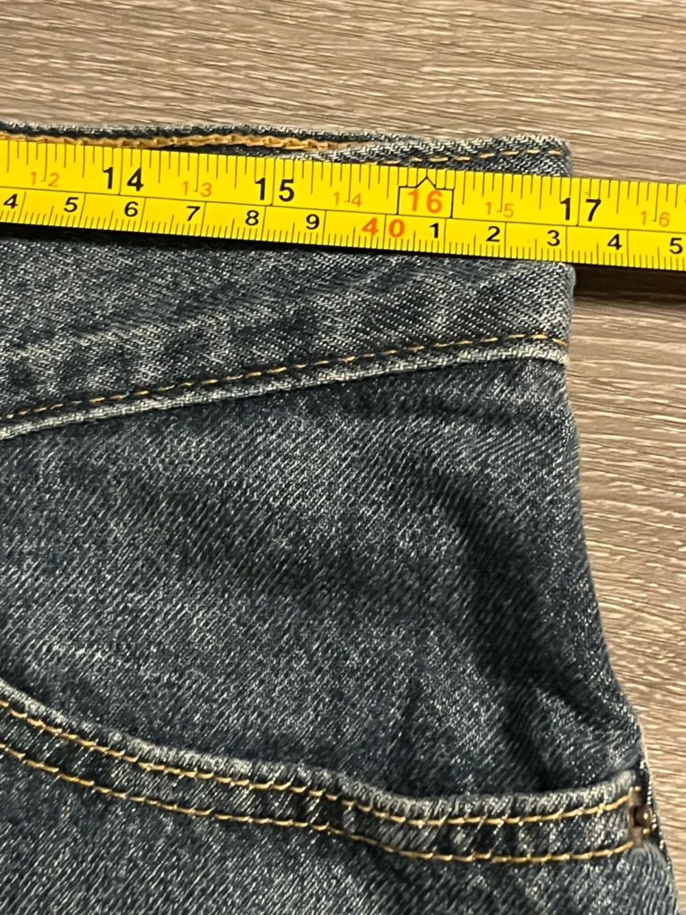Levi's Dark Blue Denim Jean Shorts